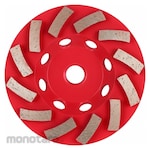 MILWAUKEE Diamond Cup Wheel Segment Turbo