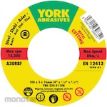 York Cutting Wheel T41 Steel (Batu Gerinda Potong)