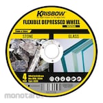 KRISBOW Cutting Wheel Flexible Depressed Center (Mata Gerinda Potong)