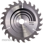 BOSCH Circular Saw Blade Wood 160x24T