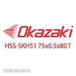 Okazaki Seiko Metal Slitting Saw Fine Teeth (HSS Cobalt)