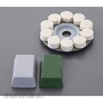 ESCO Felt Buff Set Φ100mm (Offset Type) (Roda Poles Felt)