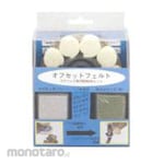 Koyo Abrasive Off-Set Felt Set (Roda Poles Felt)
