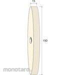 MINITOR Minimo Felt Wheel Standard Φ150 × 15