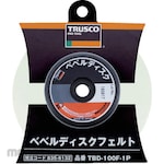 TRUSCO Bevel Disc Felt Direct Screw-In Type (Gerinda Poles Felt)