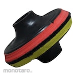 TORA Sanding Pad Velcro Yellow/Red