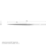 MINITOR Minimo diamond file triangle # 140