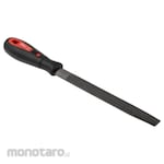 RS PRO Half Round Engineers File with Soft-Grip Handle