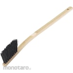 TRUSCO Manual hair transplantation long bambo brush curved handle for pros