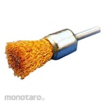KINIK End Brush Brass Coated Steel Wire