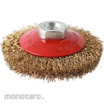 monotaro Bevel Brush Steel Wire with Plating (Sikat Bevel)