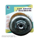 Buddy Cup Brush Steel Wire (Sikat Mangkok)