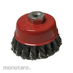 CARRSON Wire Cup Brush Twisted (Sikat Mangkok Kepang)