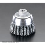 ESCO Wire Cup Brush Stainless Steel Twist 70mm/M10 (Sikat Mangkok Kepang)