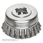 LESSMANN X-LOCK Cup Brush Φ85 High Tensile Steel Wire 0.5 Knotted (Sikat Mangkok Kepang)