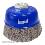 Langsol Cup Brush Stainless Steel