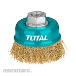 TOTAL Wire Cup Brush with Nut (Sikat Mangkok)