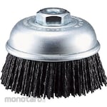 TRUSCO Cup Brush Abrasive NY (Sikat Mangkok)
