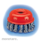 Union Cup Brush Stainless Steel Wire Knotted (KCOS) (Sikat Mangkok Kepang)