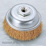 YANASE Steel wire plated wire cup brush