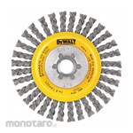 DEWALT Wheel Brush Carbon Steel Wire (Sikat Kawat Piring)