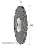 Minimo Wheel Brush (Sikat Kawat Piring)