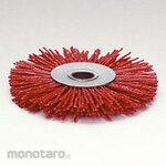 SUN POWER (Sun Power/Taiyo Shokai) Wheel Brush Press (6NY with Abrasive Grains) #60 Grit (Sikat Kawat Piring)
