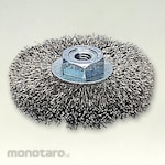 SUN POWER (Sun Power/Taiyo Shokai) Wheel Brush Stainless Steel Press Threaded (SUS304) (Sikat Kawat Piring)
