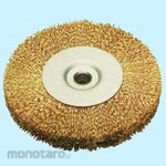 SUN POWER (Sun Power/Taiyo Shokai) Wheel Brush Steel Wire Plated (Sikat Kawat Piring)