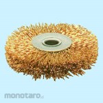 SUN POWER (Sun Power/Taiyo Shokai) Wheel Brush Steel Wire Plated Press (Sikat Kawat Piring)