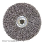 Union Wire Wheel Brushes Steel 0.20mm WN-100 100x8mm 1pc