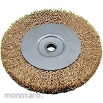 YANASE Wheel Brush Steel Wire Plated (Sikat Kawat Piring)