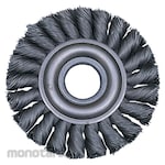 York Wheel Brush Steel Wire Twisted Knot 35SWG (Sikat Kawat Piring)