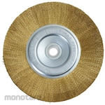 monotaro Wheel Brush Brass Wire (Sikat Kawat Piring)