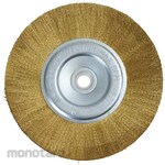 monotaro Wheel Brush Brass Wire
