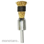 YANASE End Brush Steel Wire Plated Shaft (Sikat Tangkai End Brush)