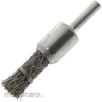monotaro End Brush Cylindrical with Steel Wire Shaft (Caulking Type) (Sikat Tangkai End Brush)