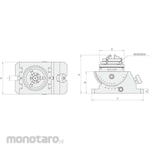 FIRSTEC Precision 2D lever chuck