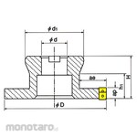 Iscar Heliquad Slotting Holder