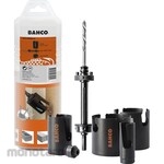 BAHCO superior hole saw set