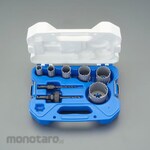 ESCO [Carbide] Hole saw set (for water supply equipment)