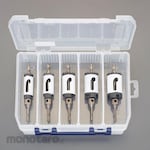 ESCO [Hexagonal shaft] High speed steel hole saw set