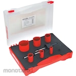 Kennedy Electricians Holesaw Kit In Plastic Case