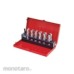 Kennedy Multi-Tooth Milling Cutter Set in Case (Mata Bor Jet Broach)