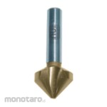 NUI Countersinks 90° Three Flutes Straight Shank TiN