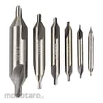 Taffware Center Drill Bits Set Precision Combined Countersinks Kit (Mata Bor Center)