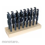 CHICAGO-LATROBE Drill Bit Set Reduced Shank HSS