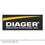 DIAGER Masonry Drill SDS Max Ultimax 166 (Mata Bor Beton)