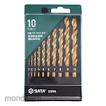 SATA Drill Bit Set HSS Tin Twist