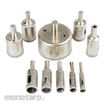 Taffware Diamond Coated Hole Saw Drill Bit Set (Mata Bor Inti Diamond)
